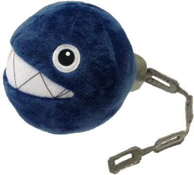 

Little Buddy Toys Nintendo Chain Chomp 5" Plush - 5 inch(Blue)