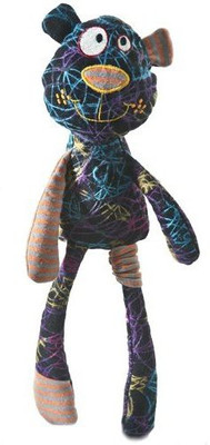 

Ganz 14" Silly Squiggles Bear Plush(Blue)