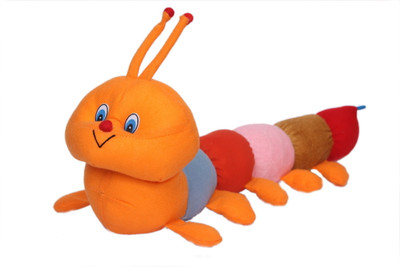 

ESHTYLE Cute Colorful Caterpillar Soft Toy - 6 inch(Multicolour)