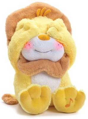 

Nat and Jules Demdaco 5004700024 Nat & Jules Peekaboo Zoo Lion(Yellow)