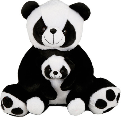 Sana Polar Bear With Little baby cm 50 - 50(Black)