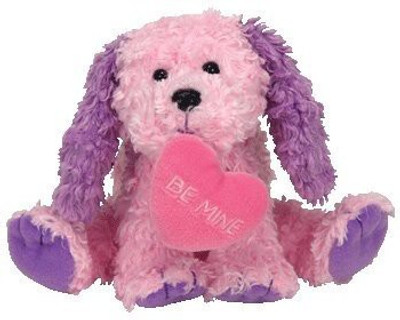 

ty Beanie Babies Sweetiekins Valentine'S Dog(Pink)