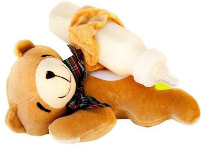 Bottle Snugglers Feeding Time Helpers Tender Teddy Bear(Brown)