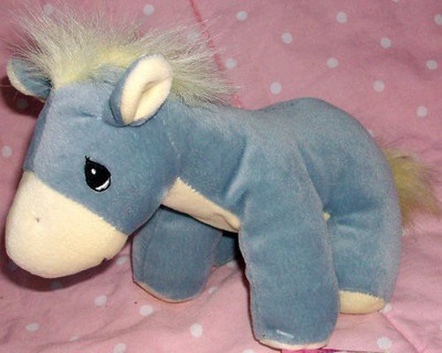 

Tender Tails Precious Moments Donkey Plush Doll(Blue)