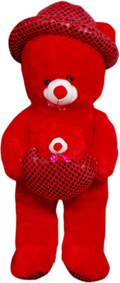 

Brats N Angels Jumbo Soft toy - 140 cm(Red)