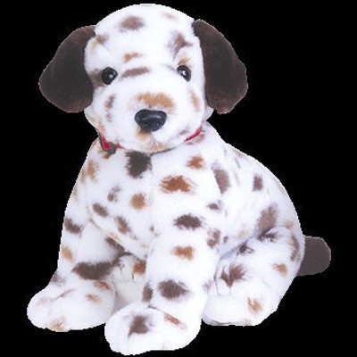 

TY Beanie Babies Bo The Dog(White)