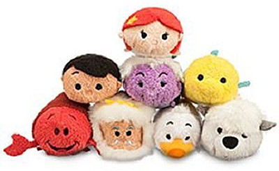 

Toys & Child Disney - The Little Mermaid Tsum Mini Plush Collection - Set of 8 - New - 36 inch(Multicolor375)