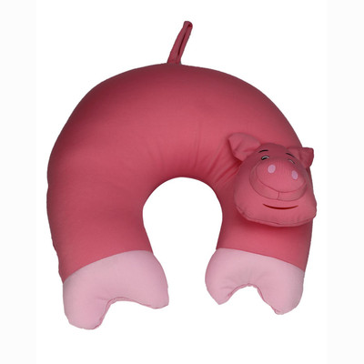 ANNI CREATIONS Neck Rest - 4 inch(Pink)