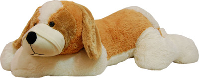 Surbhi Laying Dog - 20 cm(Brown)