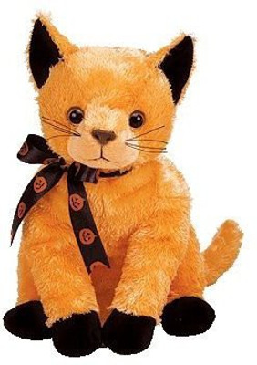 

ty Beanie Buddies Scarede Orange Cat - 8 inch(Orange)