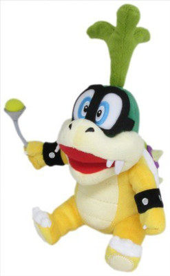 

Sanei Super Mario Plush Series Iggy Koopa Plush Doll, 8" - 20 inch(Multicolor95)
