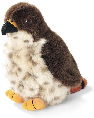 

Wild Republic Redtailed Hawk Audubon Plush Bird (Authentic Bird Sound)(Brown)