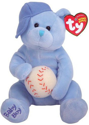 

ty Baby Boy - Bear with Hat and Ball - 25 inch(Multicolor)