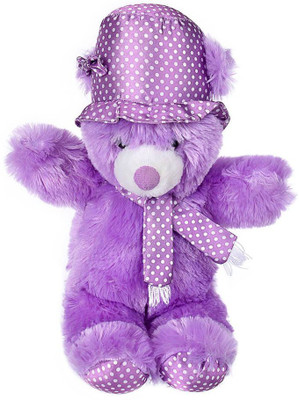 

Lata Purple Cap Teddy - 48 cm(Purple)