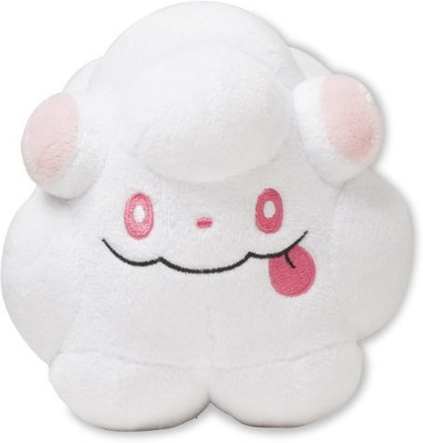 

Nintendo Pokemon Center Swirlix/Peroppafu 6" Plush Doll - 5.9 inch(White)