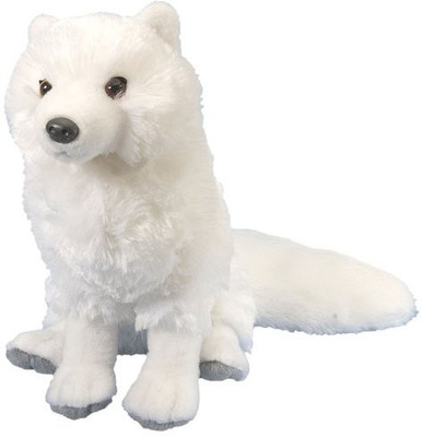 

Wild Republic Cuddlekin Arctic Fox 12" Plush(White)
