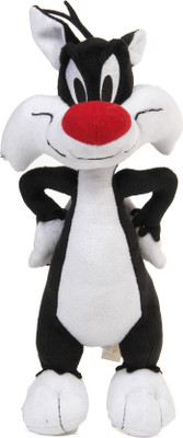 

Warner Bros. Plush - Sylvester - 13 inch(White, Black, Red), Black;red;white