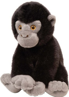 

Wild Republic Cuddlekins Ba Gorilla 8"(Black)