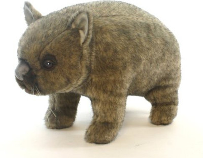 

Hansa 3248 18" Wombat Poseable Plush(Brown)