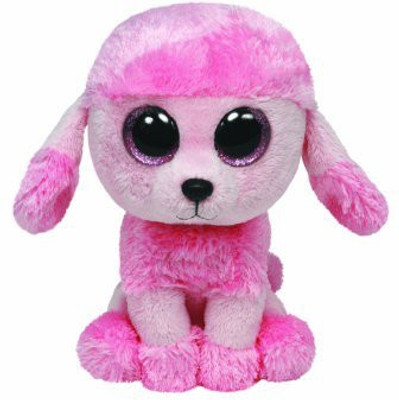 

TY Boo Buddies Ty Beanie Boos Buddy Princess The Poodle - 7 inch(Pink)