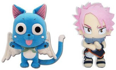 

Great Eastern Set Of 2 Animation Official Fairy Tail Anime Plush Doll(Blue)