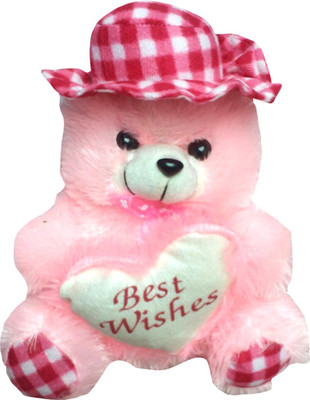 

Riya Enterprises Cap Teddy Fur-1 - 28 cm(Pink)