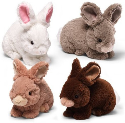 

Gund Lil Wispers Natural Bunny 7"(Brown)