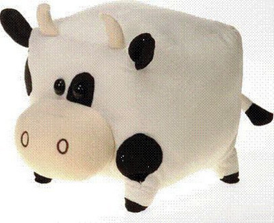 

Fiesta Toys 7 1/2" Plush Square Cow - 20 inch(Multicolor75)