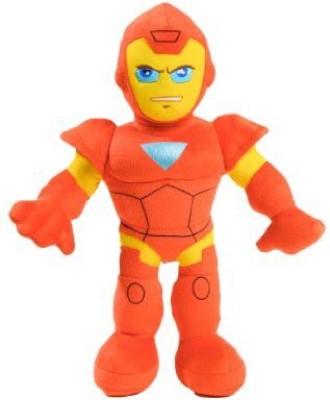 

Just Play Marvel Superhero Iron Man Plush With Lights And Sounds - 5 inch(Red)