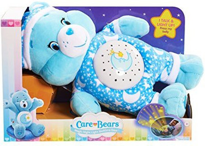 

Just Play Care Bears Bedtime Magic Night Light Bear Plush(Blue)