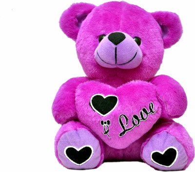 

JRP Mart Love Teddy - 25 cm(Purple)