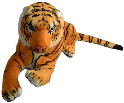 Deals India Tiger - 40 cm(Brown)