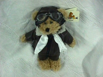 

Unipak Teddy Bear Pilot (Aviator) Plush(Black)