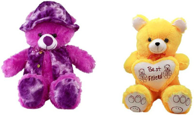 

Pari Combo Of Multicolor Teddy Bears 65 Cm - 65 cm(Multicolor)