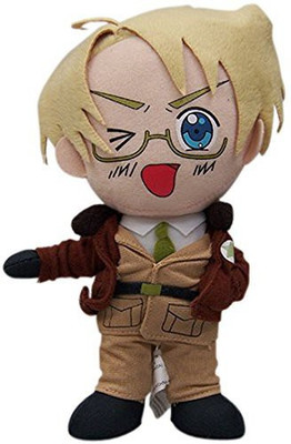 

Great Eastern Ge8924 Hetalia Axis Powers America 8" Plush Doll(Brown)