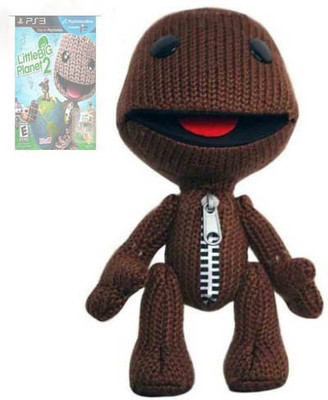 

Senario Little Big Planet 2 Sackboy Plush Doll 7"(Brown)