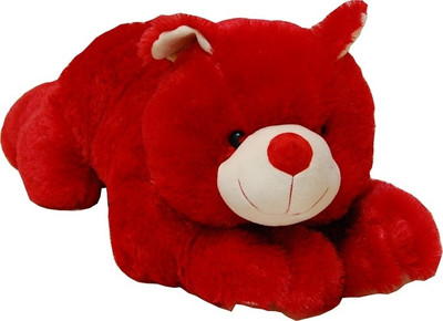 

Surbhi Laying Teddy 75 cms - 29.5 inch(red)