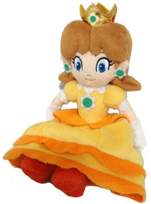 

Sanei Super Mario Princess Daisy Plush Doll(Brown)