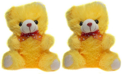

Cuddles collections Yellow teddy bear combo 30 cm - 30 cm(Yellow)