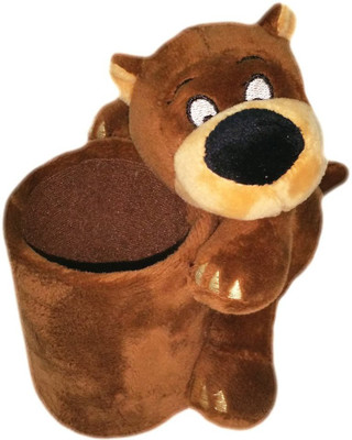 

Soft Buddies Jungle Book Series PEN STAND - BALOO - 6.4 inch(Brown)