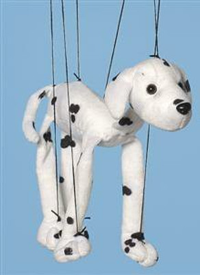 

Sunny Puppets Dog (Dalmatian) Small Marionette(White)