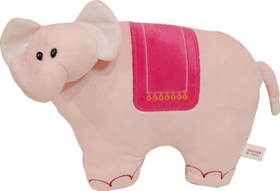 

Surbhi Elephant Cushion - 4.8 inch(Pink)