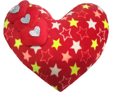 

Aparshi Designer heart stuffed soft toy for loved one - 40 cm(Multicolor)