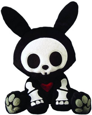 

Toynami Skelanimals Encore Deluxe Jack Plush Rabbit(Black)