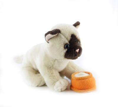

Teeboo USA Bb Kidoo Pets Kitten Siamese (Blonde)(White)