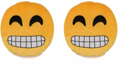 

Deals India Deals India Grinning Face With Smiling Eyes Smiley Cushion(SmileyG&G) (Set of 2) - 35 cm(Multicolor)