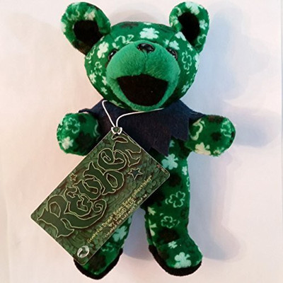 

Liquid Blue Grateful Dead Reuben Capital Centre 8 Inch Shamrock Bear(Green)