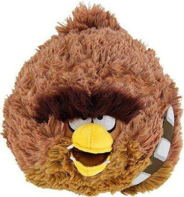 

Angry Birds Star Wars Bird Chewbacca 5" Plush with Sound - 20 inch(Multicolor257)