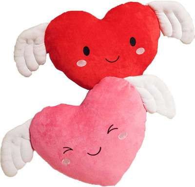 

StyBuzz Angel Wing Heart Combo - 16 inch(Red, Pink), Pink;red