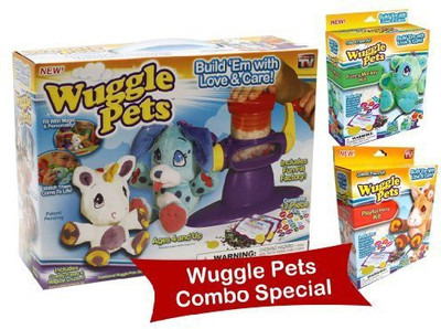 

Wuggle Pets Combo Special Wuggle Starter Set + Refill Monkey and Pony - 24 inch(Multicolor279)